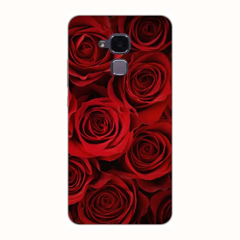 A194 Чехол для телефона s для huawei Honor 7 Lite/GT3/GR5 Mini/Honor 5C 5," чехол с принтом в виде розового волка - Цвет: A194