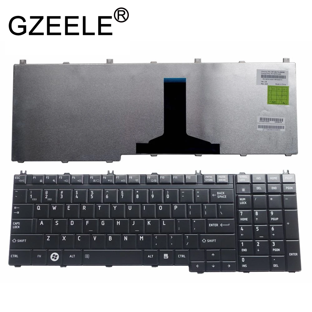  GZEELE US laptop keyboard for Toshiba Qosmio F60 F750 F755 G50 G55 X300 X305 X500 X505 US Keyboard