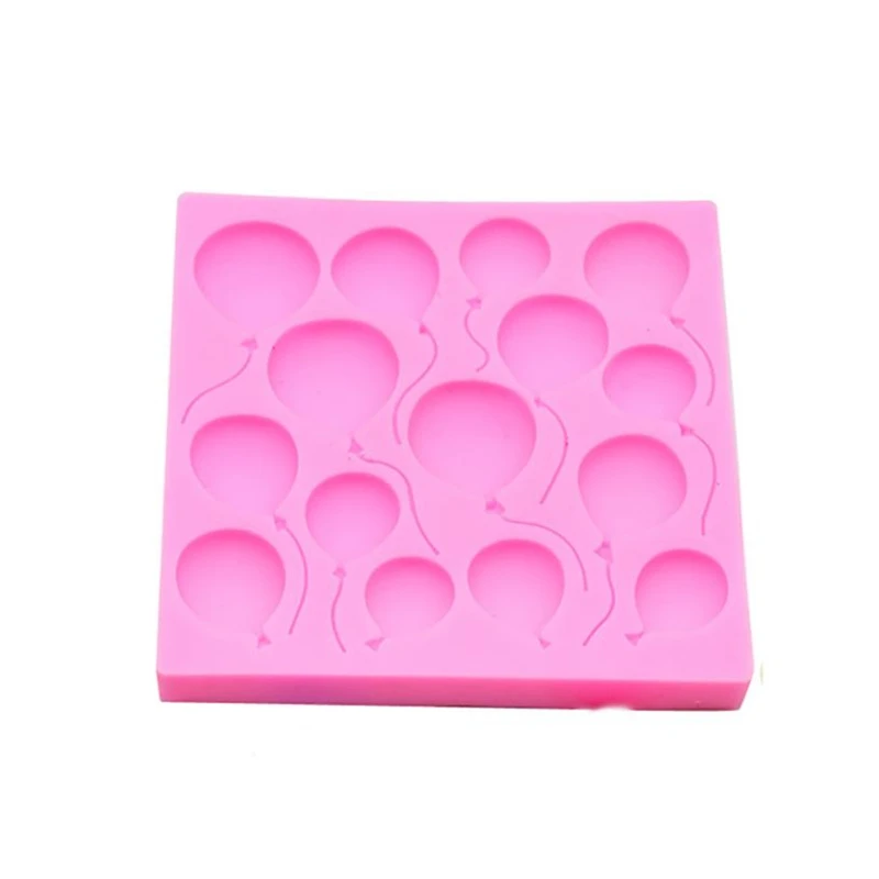 2018 New Silicone Balloons Fondant Cake Sugarcraft Chocolate Decorating Mold Baking Tool Easy operation Lightweigh Hot C0404#30 07