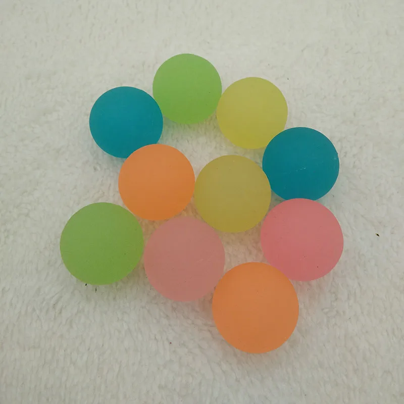 

30mm Bouncy Ball child elastic rubber ball Children of Colorful pinball family games Fun outdoor toys 10pcs