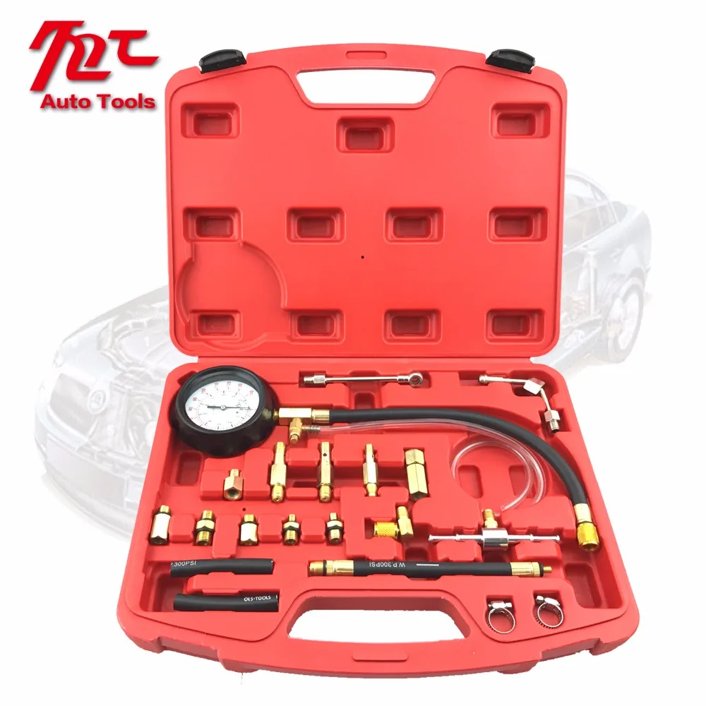 TU 114 Fuel Pressure Gauge Auto Diagnostics Tools For Fuel Injection Pump Tester