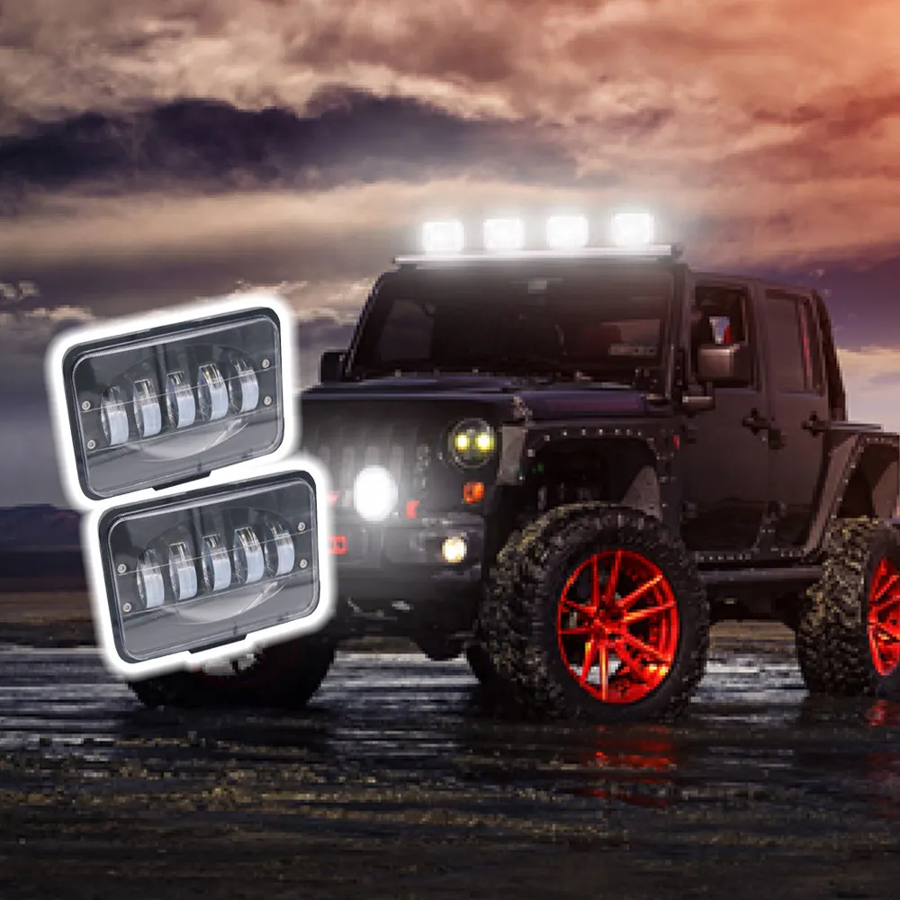 Car-Sytling LED Projector Work Light Bar 12V Work Lamp 50W Car LED Lamp For Offroad SUV 4WD Boat Tractor Motorcycle Headlight (19)