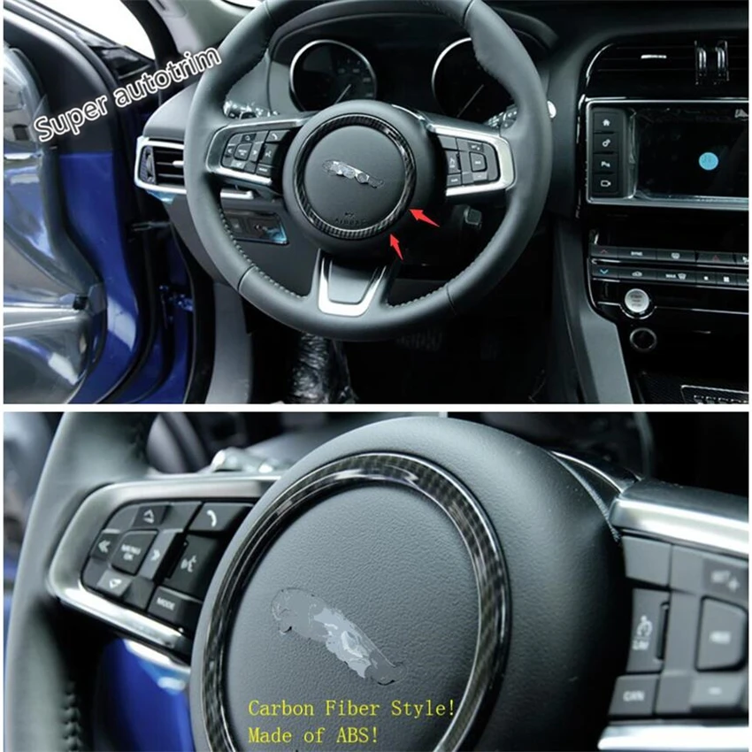 Декоративное кольцо на руль для Jaguar F Pace 2017 2018 2019 2020 ABS|Лепнина интерьера| |