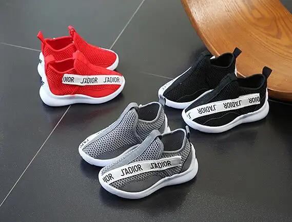 

AI LIANG schuhe spring boy mesh breathable shoes chaussures enfants pour version of the soft light running shoes