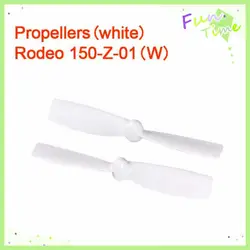 Walkera Rodeo 150 Родео 150-z-01 винтов белый/черный запасные Запчасти Бесплатная отслеживать доставку