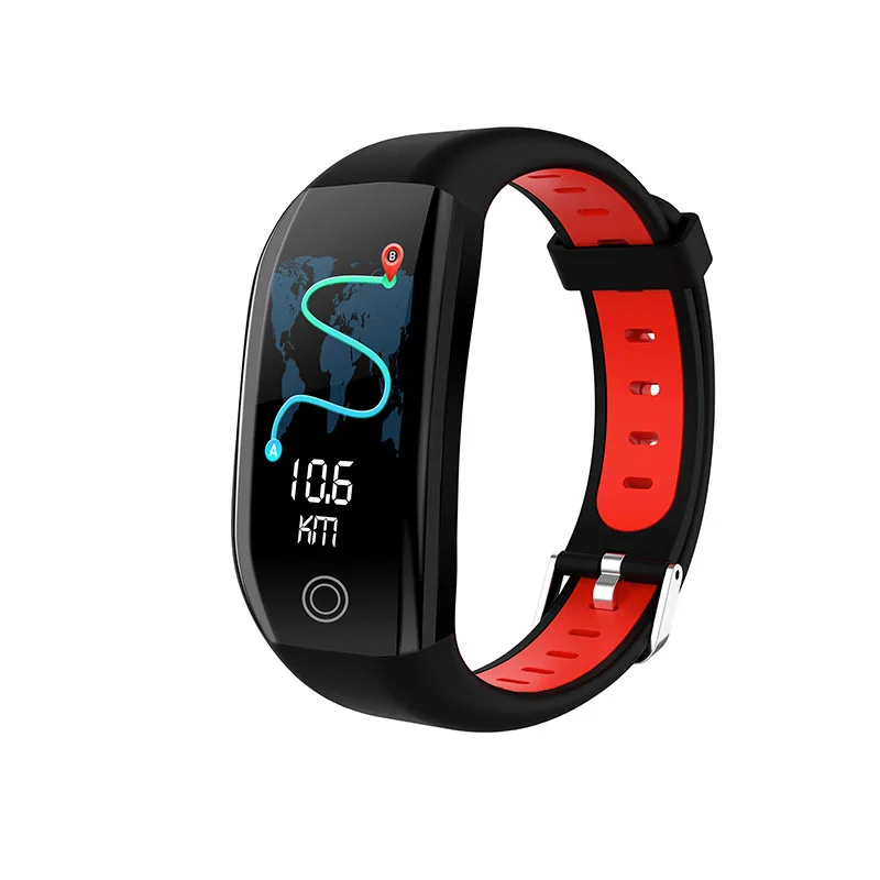 

2019 Smart Wristband Bracelet Fitness Tracker Female Function GPS Blood Pressure Heart Rate IP68 Wechat Pedometer Camera Alarm