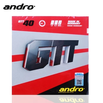 

Andro Table tennis rubber GTT40 Fast attack+ Loop professional pimples in with sponge ping pong accessories tenis de mesa