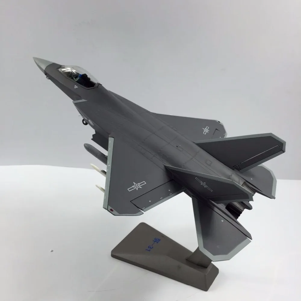 Самолеты из сплава 1:72 модель J31 с высокой симуляцией невидимого истребителя