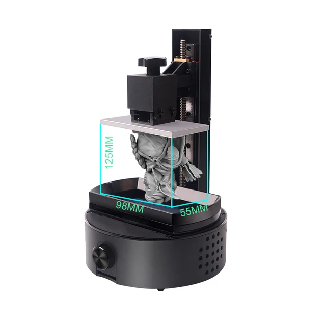 Best Price UV Curing SLA/LCD 3D Printer Print Volume 98mm *55mm *125mm Your First 3D Impresora for Jewelry Dentistry Models Art Education