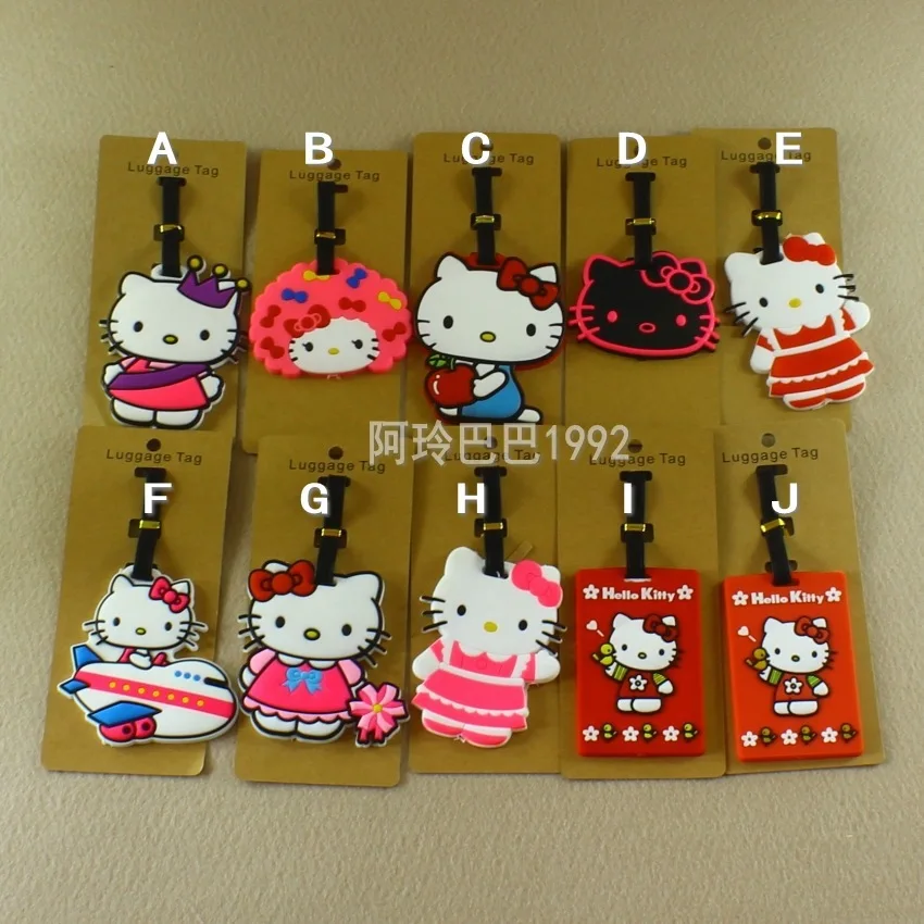 Багажная крышка аксессуары для путешествий hello kitty мультфильм аниме чемодан Id