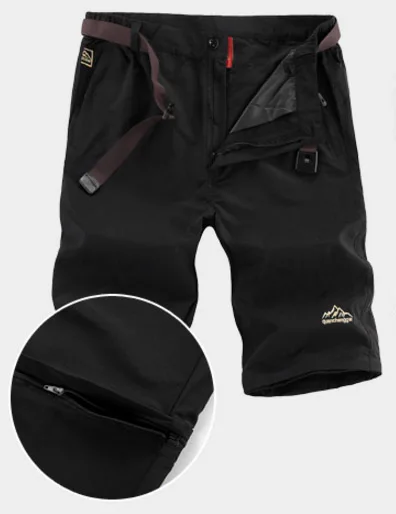 Direnjie verano deportes al aire libre pantalones secos rápidos hombres camping pesca trekking senderismo masculino extraíble pantalones respirables finos P35