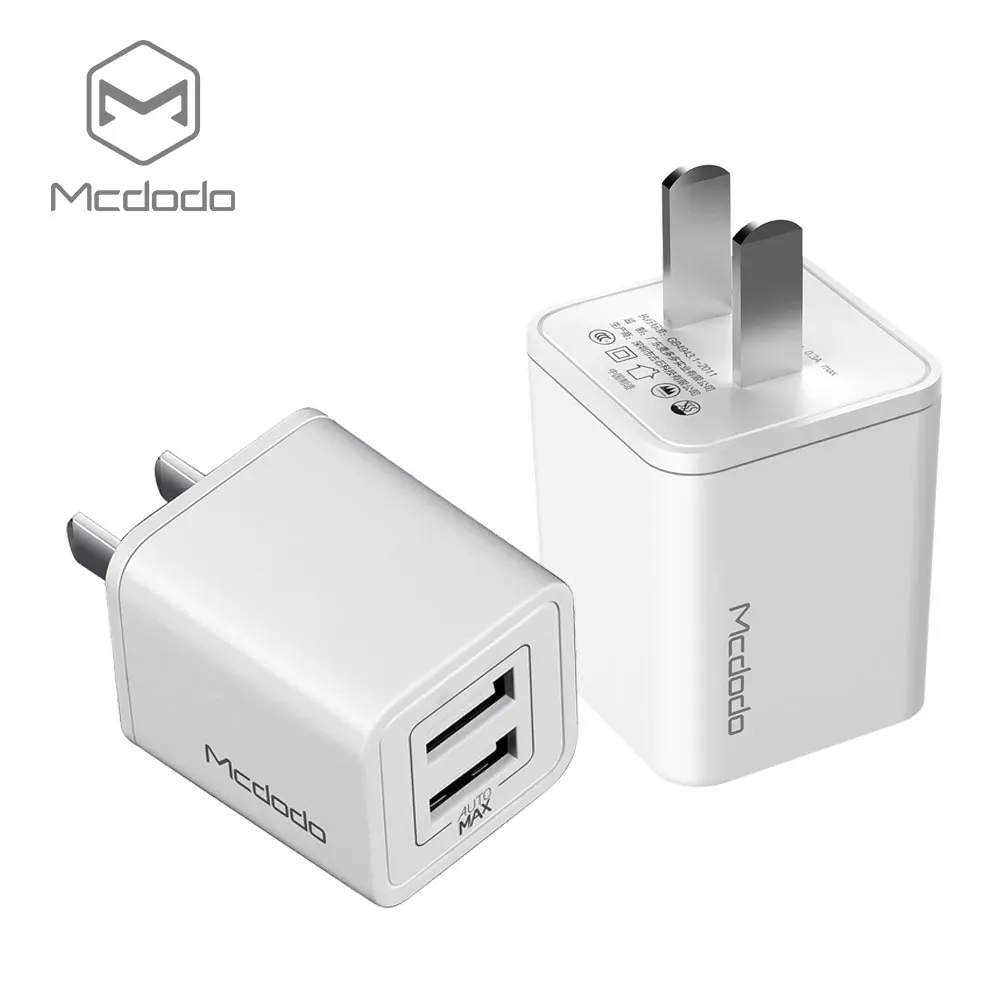 Mcdodo Dual USB Charger Fast Charging 5V 2.1A Quick