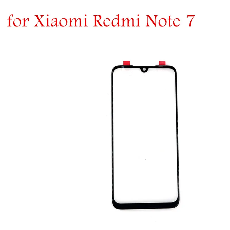 Для Xiaomi Redmi Note 7 сенсорный экран стеклянная Сенсорная панель передняя стеклянная панель дигитайзер тачпад Redmi Note7 Pro запасные части для ремонта