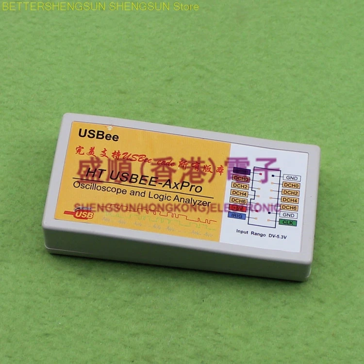 Полнофункциональный Виртуальный USB Осциллограф USBee AX Pro логический анализатор (D2B5)|Датчик ABS| |