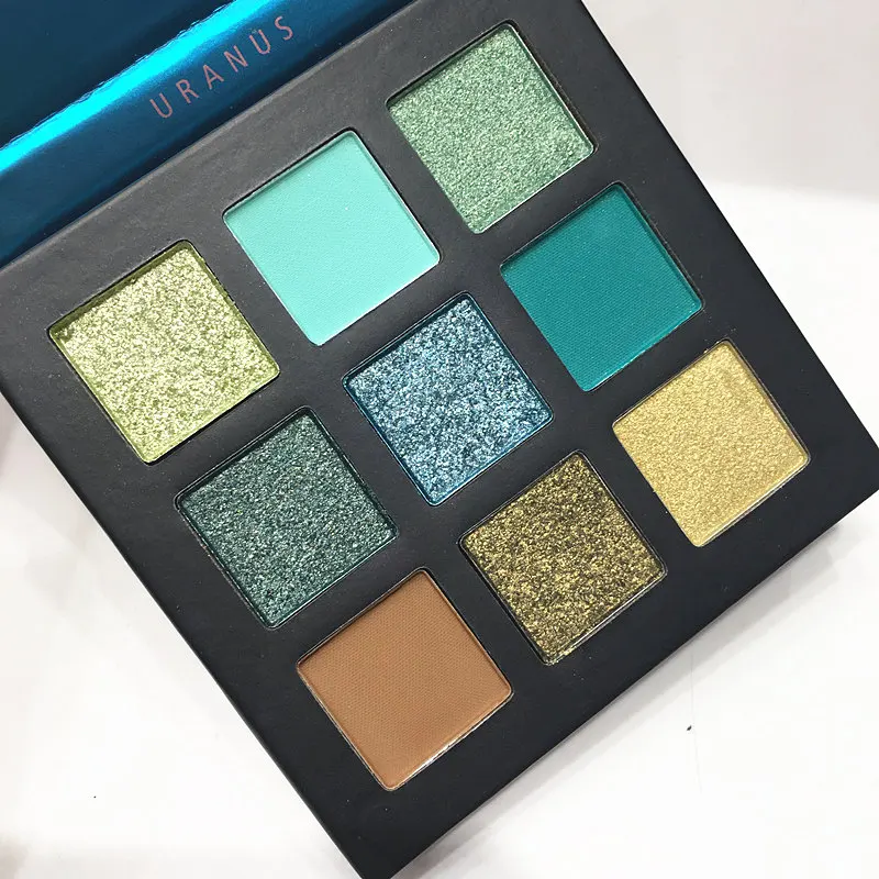 Beauty Glazed 9 цветов мерцающие блестящие тени для век Пудра Макияж Тени палитра