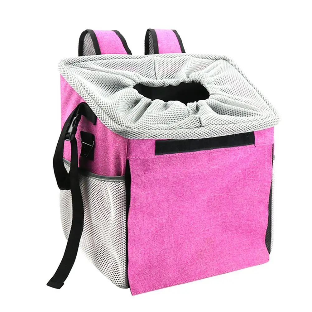 

Multifunction 4 in 1 Portable Pet Dog Outdoor Bicycle Front Bucket Dog Bag Breathable Dog Carry Backpack Shoulder Bag