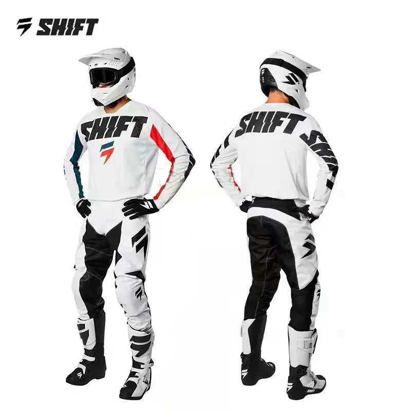 

Motorcycle Racing Dirt Bike Racing Moto GP Mountain Bicycle Sports White Black Set