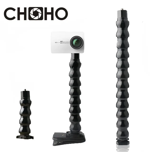 

Flex arm hose Snake base 1/4 screw Mount 4 8 12 sections Adjustable Neck For Gopro 7 6 5 4 Xiaomi Yi 4K SJCAM SJ4000 Accessories