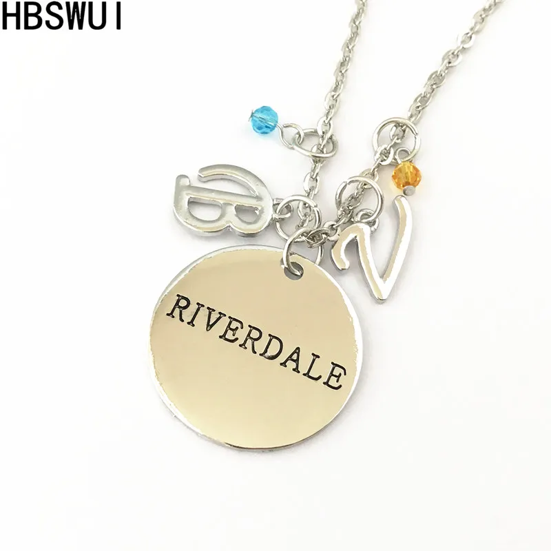 HBSWUI Wholesale Free shipping 20pcs a lot RIVERDALE charm necklace