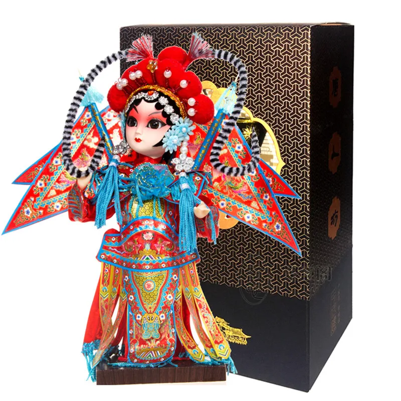 

Beijing Presents Peking Opera Dolls Cultural Gifts Living Room Decoration Fashion National Chinese Wind Doll Limited Collection