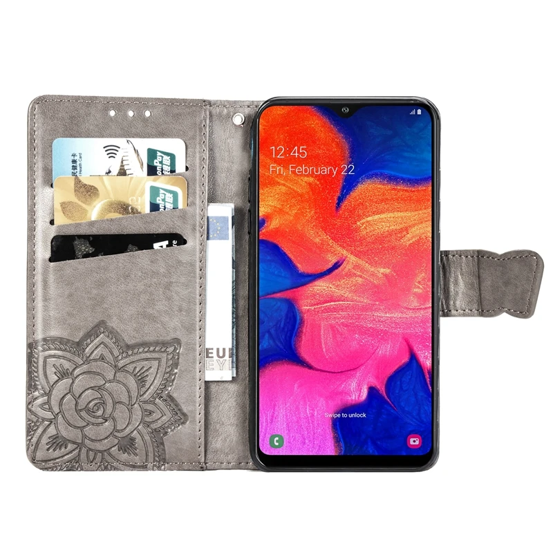 Чехол-книжка чехол для Coque samsung Galaxy A10 кожаный чехол для Galaxy A10 Чехол-бумажник с откидной крышкой для samsung A10 SM-A105F телефона Etui