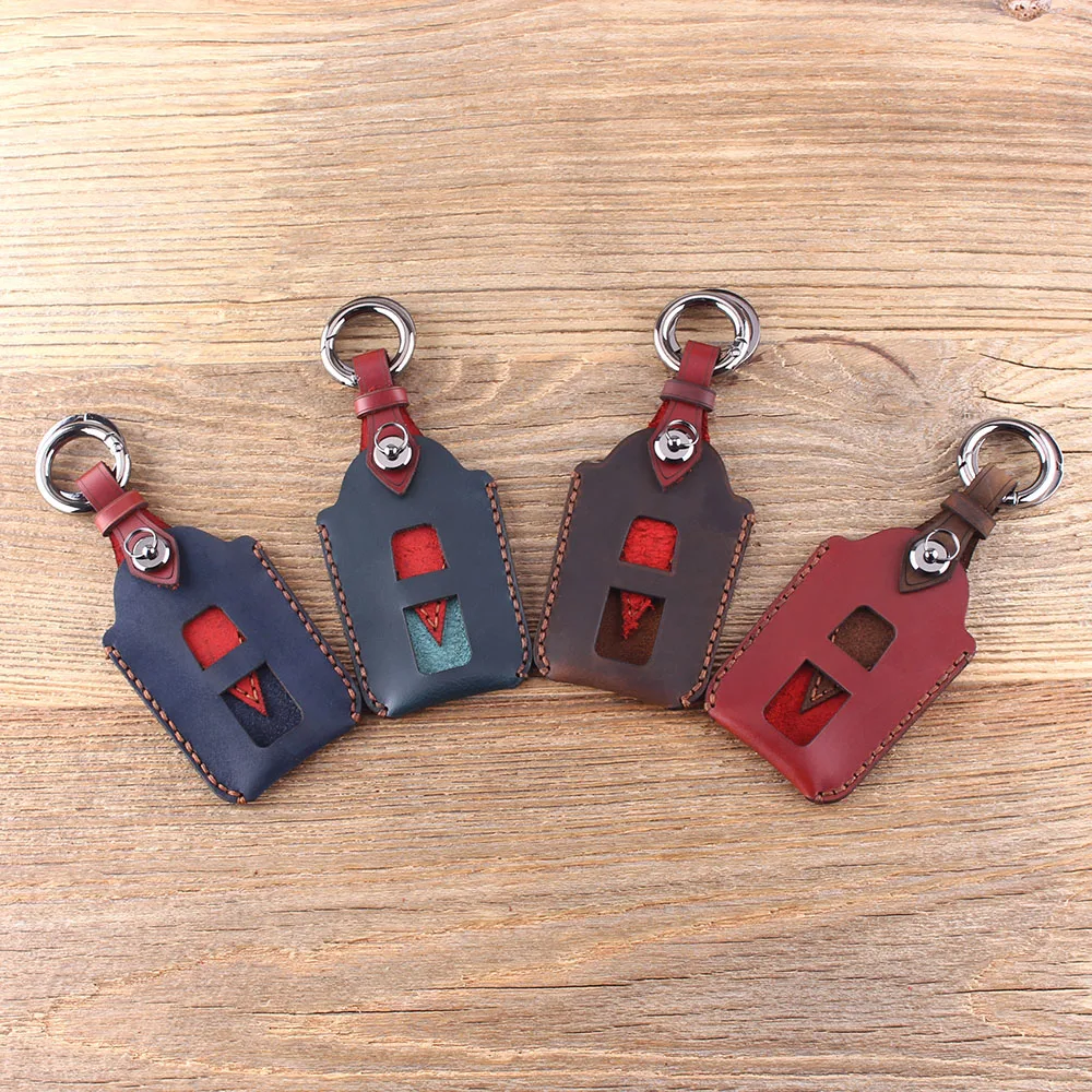 KEYYOU кожаный дистанционный автомобильный брелок для ключей чехол Toyota Prius 2004 2005 2006