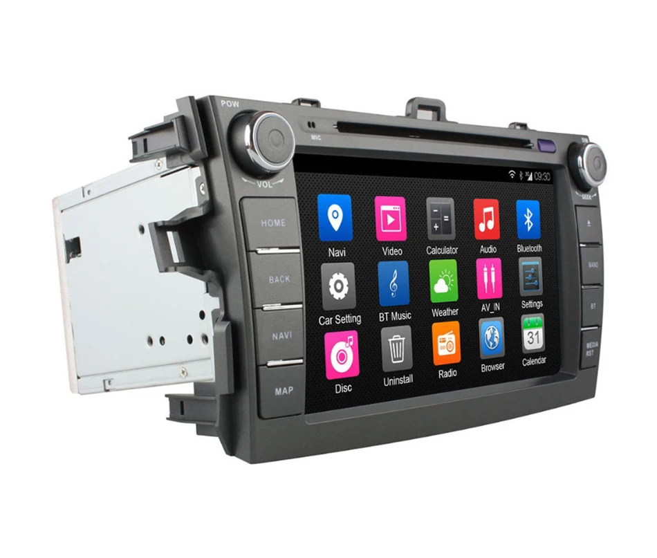 8 &quotАвтомобильный dvd плеер на основе Android с BT GPS 3g WIFI аудио Радио стерео