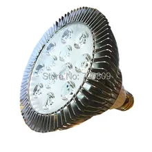 10 шт./лот E27 светодиодный 12 Вт PAR38 светодиодные фары высокой Мощность PAR38 лампы Чистый/теплый белый Светодиодный прожектор лампы