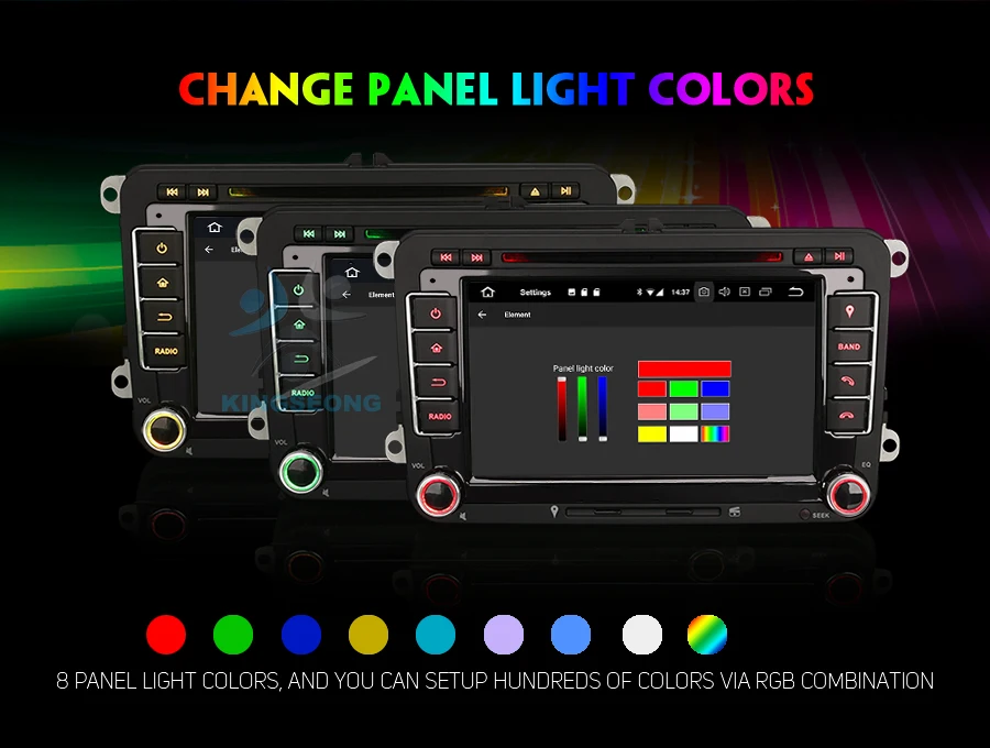 Perfect 7" Android 8.0 DAB+ Car Stereo GPS Sat Nav WiFi 3G Radio RDS BT USB SD DVR DTV-IN Car DVD player for VW Passat 3