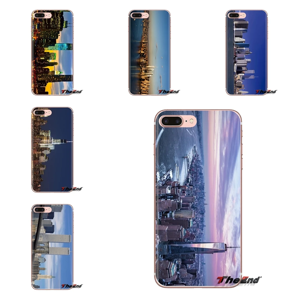 World Trade Center For Huawei Nova 2 3 2i 3i Y6 Y7 Y9 Prime Pro GR3 GR5 2017 2018 2019 Y5II Y6II Soft Transparent Shell Covers |
