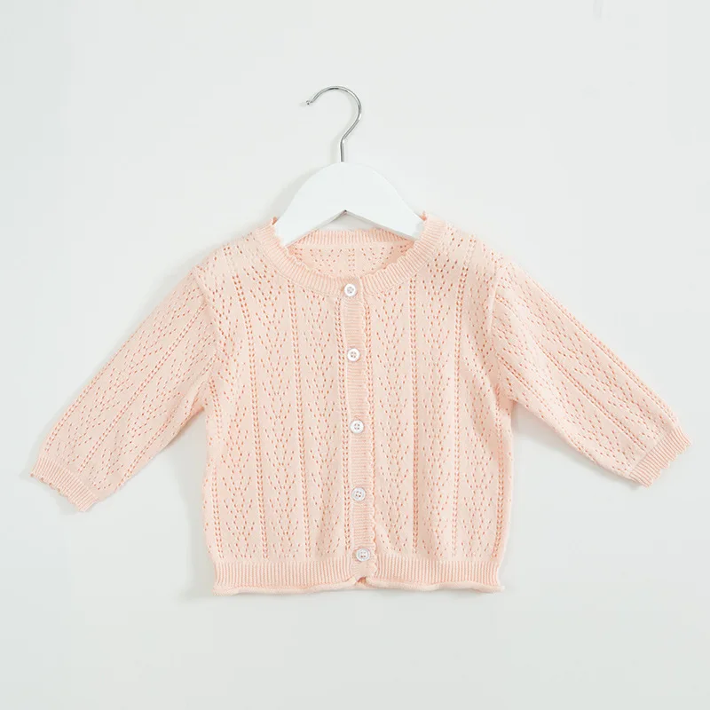 Everweekend/вязаные кардиганы для маленьких девочек; яркие, розовые, белые цвета; весенне-осенняя модная куртка-свитер