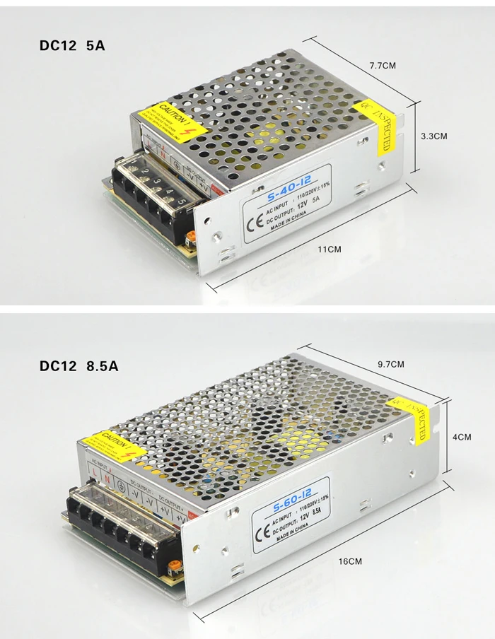 Переключение Питание DC12V 1A 2A 3A 5A 8A 10A 15A 20A 30A AC 110V 220V 240V DC/DC 12 вольт AC-DC 12 V для 12 V Светодиодные ленты