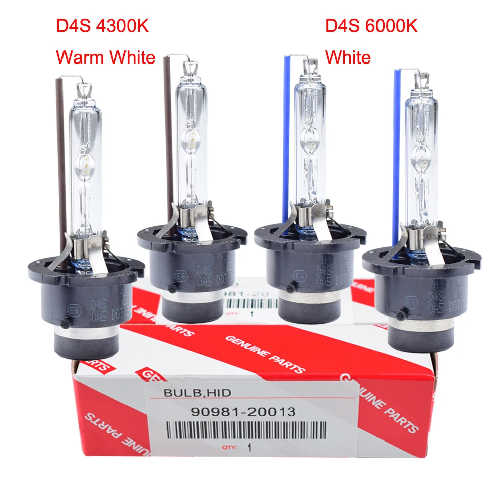 D2S D2R D4S D4R 12V 35W HID Xenon Light Bulb Car Auto Headlight 4300K 6000K For