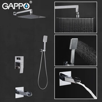 

GAPPO Shower Faucets bathroom shower set faucet bath head shower panel bathroom waterfall bath shower faucet mixer tap