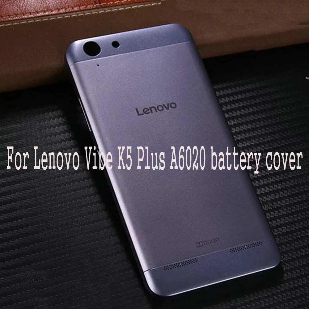 Для Lenovo Vibe K5 Plus Задняя крышка батареи официальный оригинальный корпус телефона