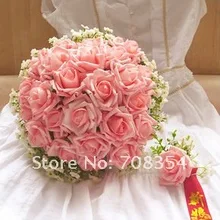 Купить один получить один~ Высокое качество бриал ручной цветок/Свадебный Бросок букет/фотографии реквизит/Моделирование Цветок 113