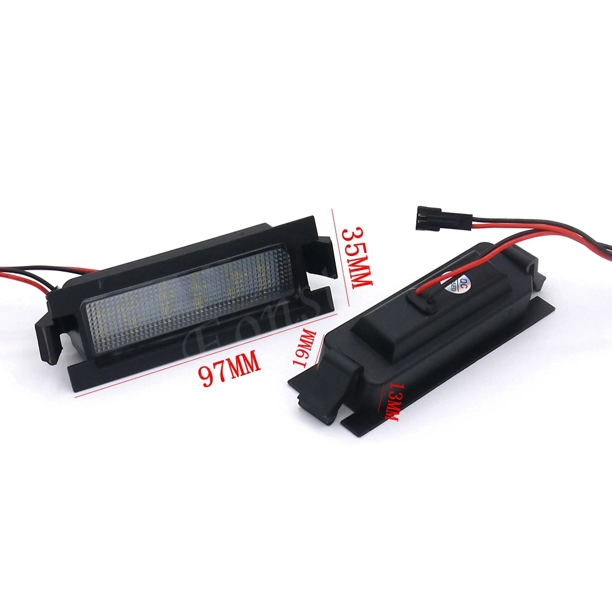 Eonstime 2 шт. Canbus 18SMD Led номерной знак светильник для hyundai I30(GD) 2013 авто-Стайлинг