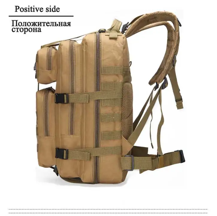 Тактический военный рюкзак 3P уличные водонепроницаемые для кемпинга треккинговые сумки 35L емкость рюкзак туристический оптом