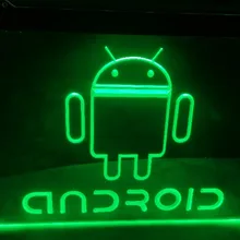 Светодиодный неоновый светильник на Android