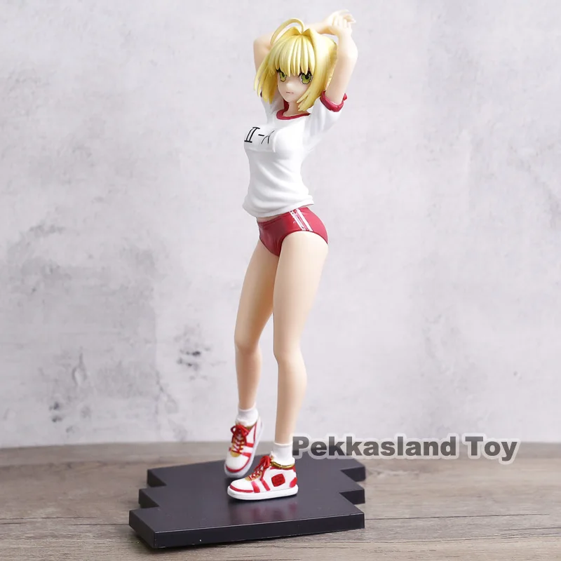 Судьба Extella Сабер Nero Claudius Multiplewear Ver фигурку игрушки коллекция FGO Модель Brinquedos Figurals подарок 23 см