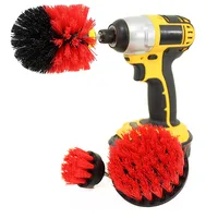 attachment מקדחה 3 יח Scrubber כוח מברשת הגדר עבור רחצה מקדחה Scrubber מברשת עבור Power Kit Attachment מקדחה ניקוי אלחוטי סקראב מברשת Z2 (3)