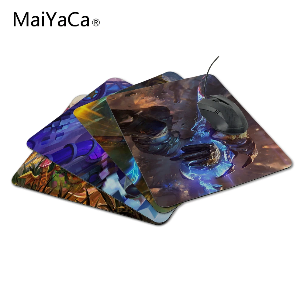 

MaiYaCa Customized LoL Ezreal Luxury Print Game Design Gaming PC Anti-slip Laptop Mouse Mat for Optical/Trackball Mouse