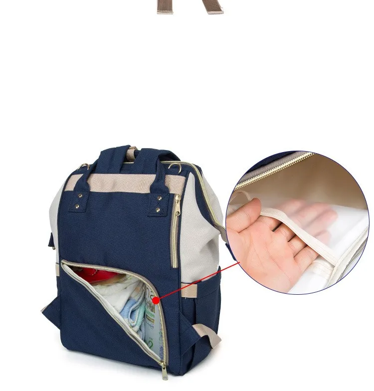 Пеленки сумки коляска Марка Большой Ёмкость детские пеленки мешок Мумия туристические рюкзаки дизайнерские Детские Уход сумка для мамы