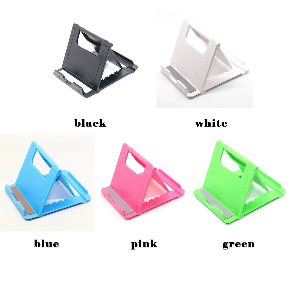 Brief Design Universal Desk Tablet PDA Stand Holder Foldable Adjustable Smartphone Tablet Stand for iPad for iPhone for