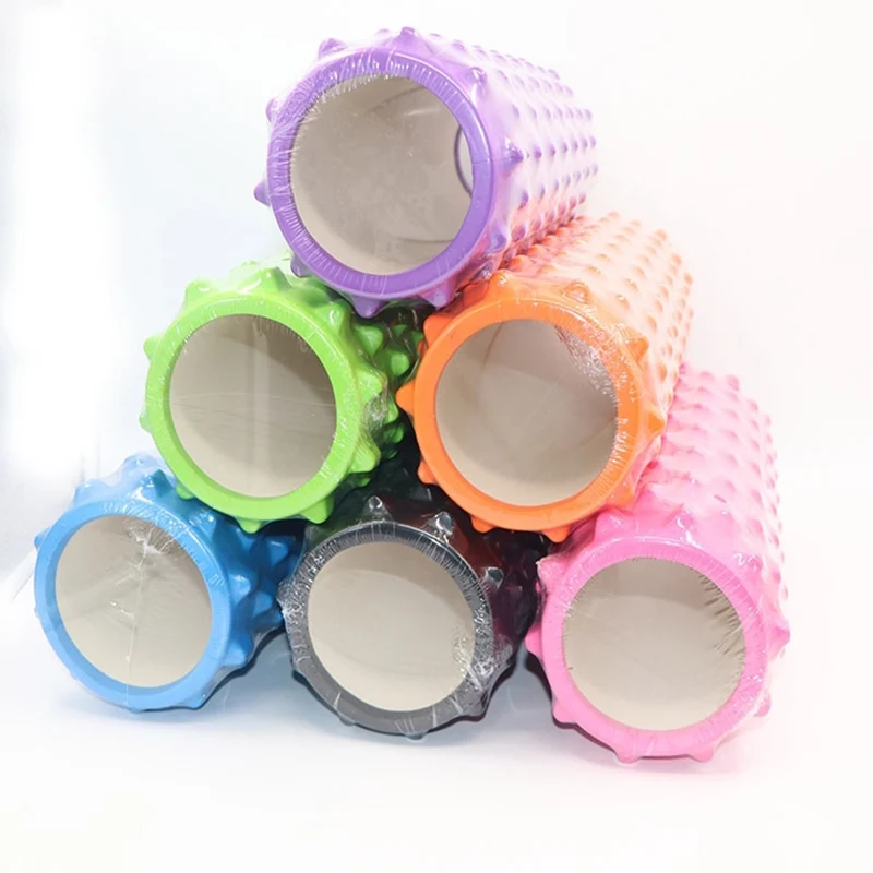 45*14 Yoga Foam Roller Training Colume Rollor Fitness Deep Tissue Massage Exercise Pilates Body Building Back Massager