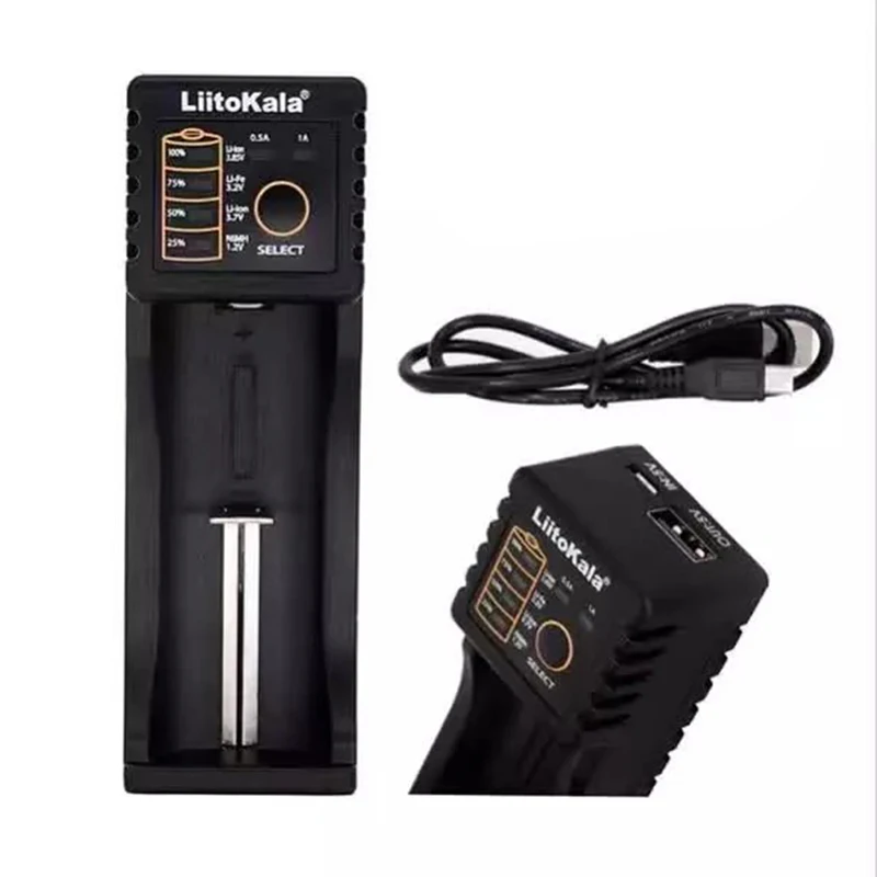 Lii 100 1,2 V 3V 3,7 V 3,8 V AA AAA 26650 10440 NiMH литиевая батарея умное зарядное устройство