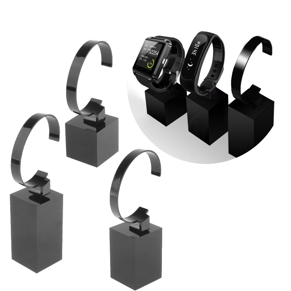 

Watch Jewelry Bracelet Display Stands Rack Holder Showcase for Home Store Usage