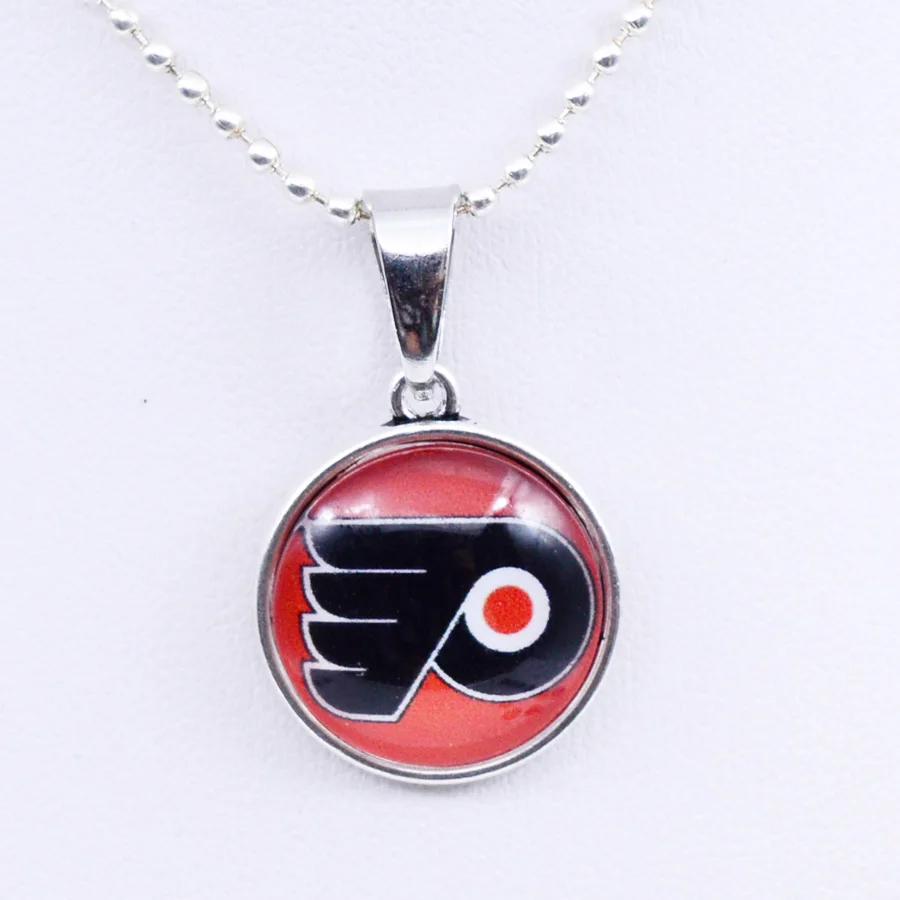Necklaces Pendants NHL Philadelphia Flyers Charms Ice Hockey Team Women