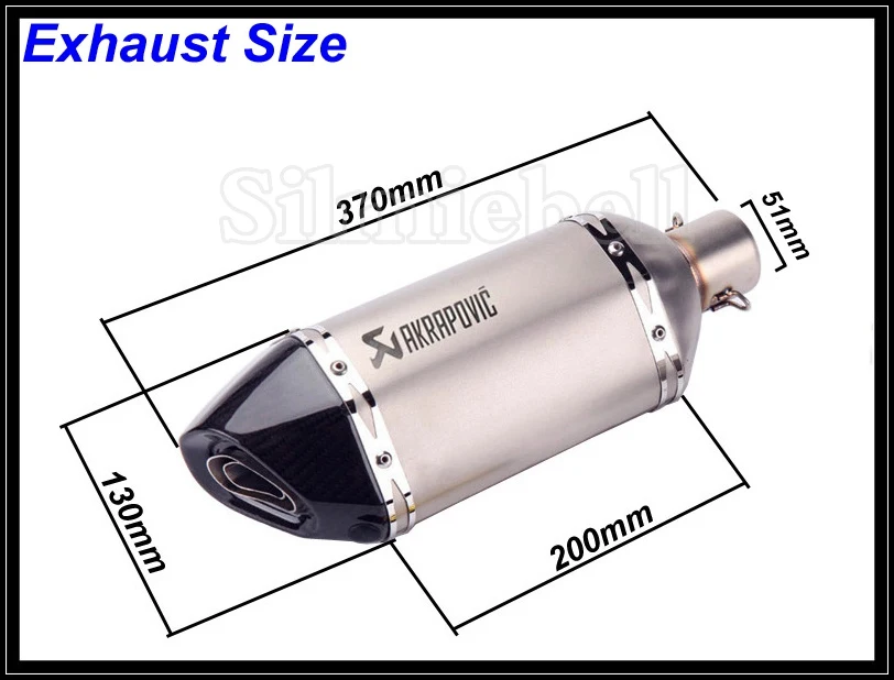 Akrapovic мотоцикл глушитель Escape полная система и труба для Yamaha MT 07 FZ07 FZ Tracer (2014 2018) XSR700