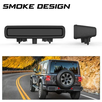 

DHBH-Led 3Rd Brake Light Compatible For Jeep Wrangler Jl 2018 2019 Third Brake Light High Mount Stop Light(Black Housing Smoke
